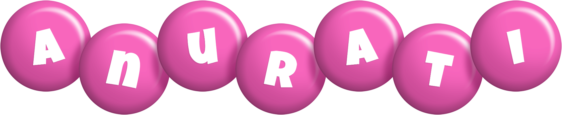 Anurati candy-pink logo