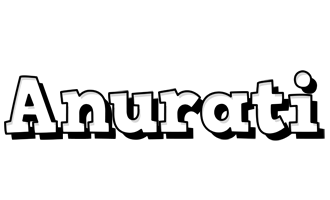 Anurati snowing logo