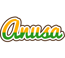 Anusa banana logo