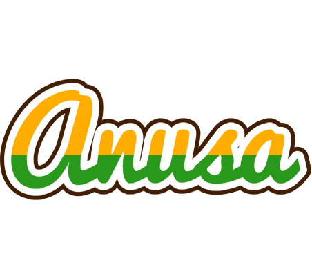 Anusa banana logo