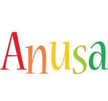 Anusa birthday logo