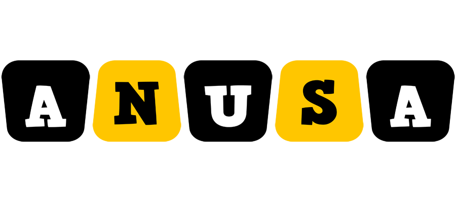 Anusa boots logo