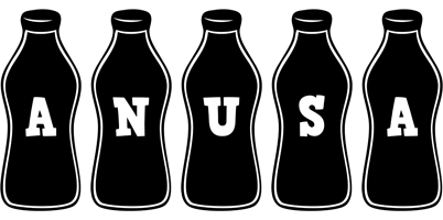 Anusa bottle logo