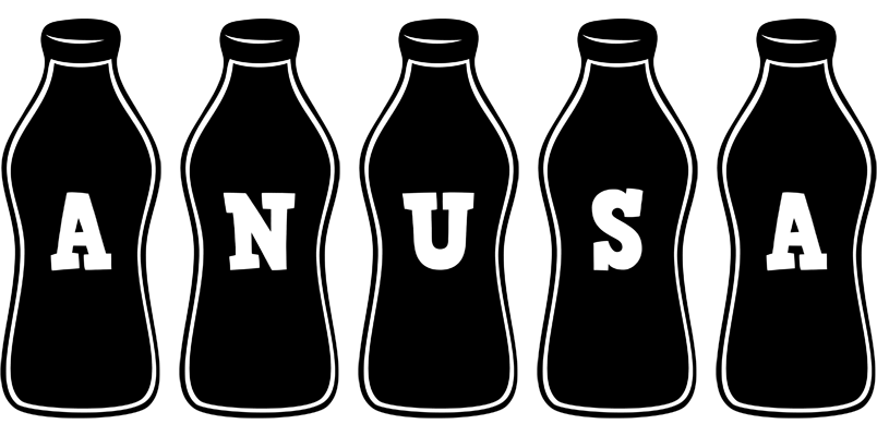 Anusa bottle logo