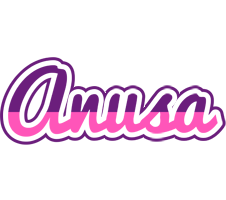 Anusa cheerful logo