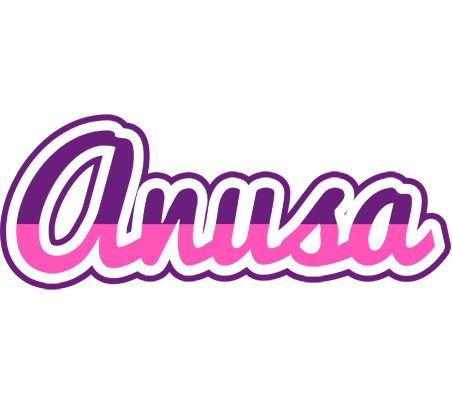 Anusa cheerful logo