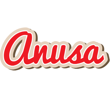 Anusa chocolate logo