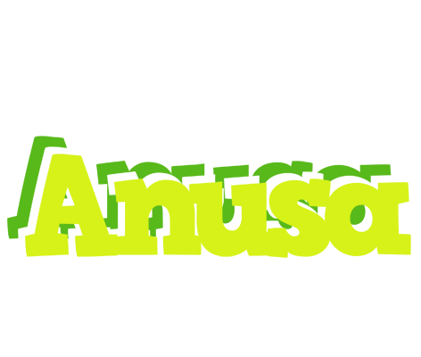 Anusa citrus logo