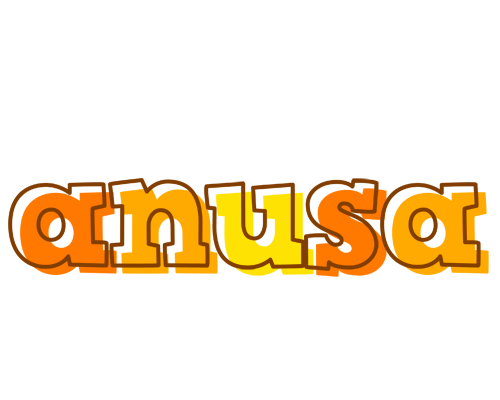 Anusa desert logo