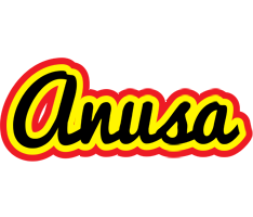 Anusa flaming logo