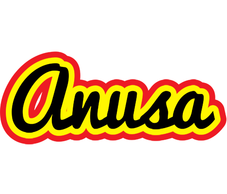 Anusa flaming logo