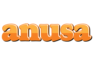 Anusa orange logo