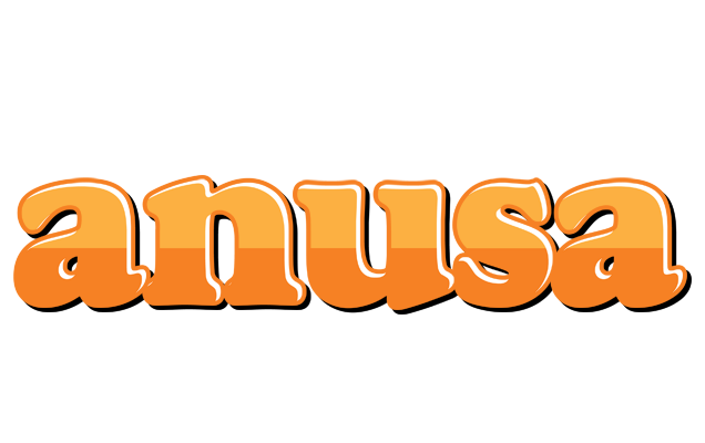 Anusa orange logo