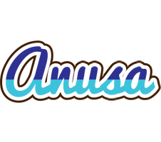 Anusa raining logo