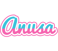 Anusa woman logo