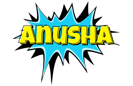 Anusha amazing logo