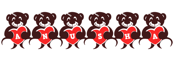 Anusha bear logo