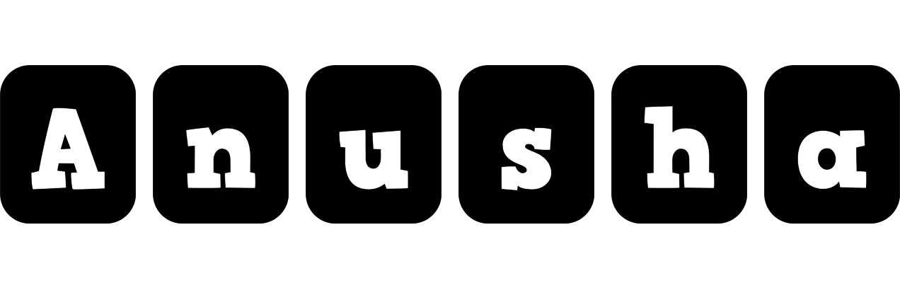Anusha box logo