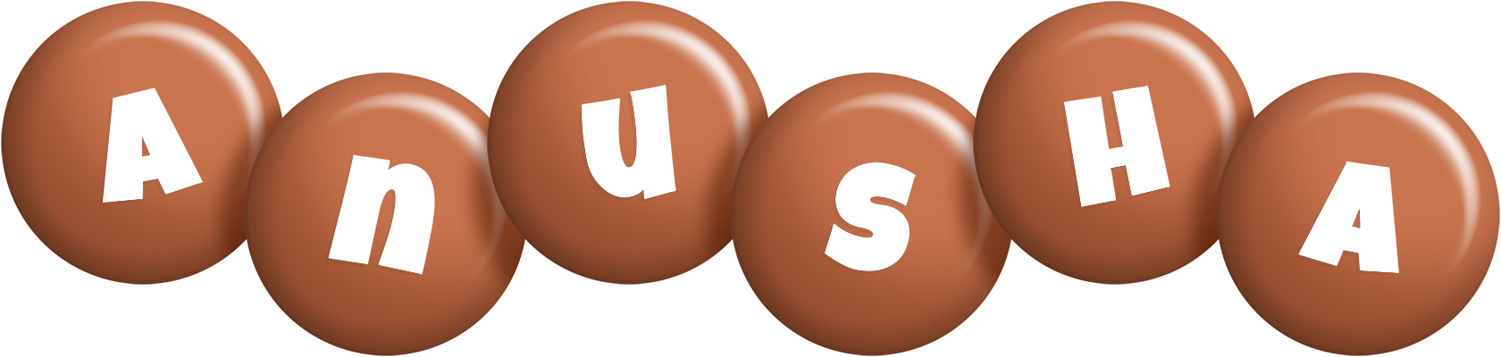 Anusha candy-brown logo