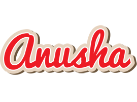 Anusha chocolate logo