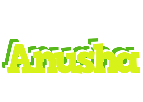 Anusha citrus logo