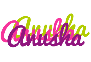 Anusha flowers logo