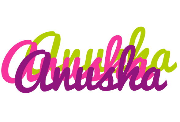 Anusha flowers logo
