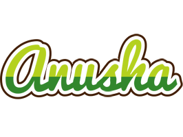 Anusha golfing logo