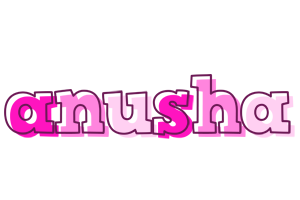 Anusha hello logo