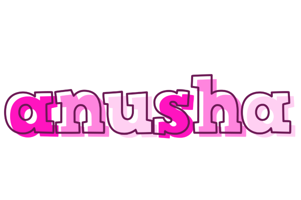 Anusha hello logo