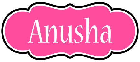 Anusha invitation logo