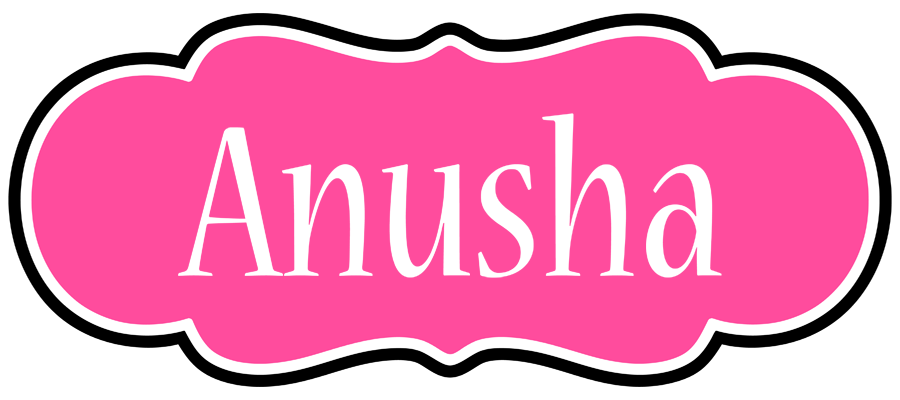 Anusha invitation logo