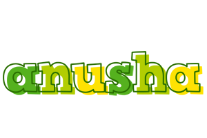 Anusha juice logo