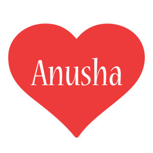 Anusha love logo