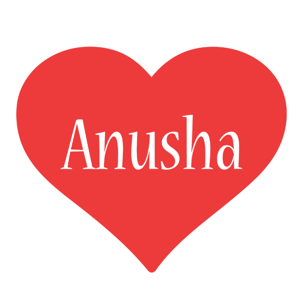 Anusha love logo