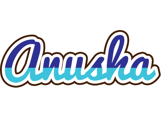 Anusha raining logo
