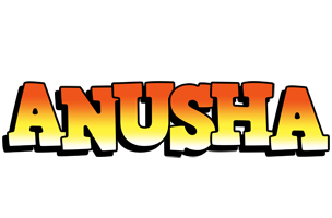 Anusha sunset logo