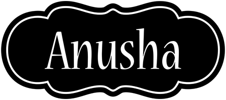 Anusha welcome logo