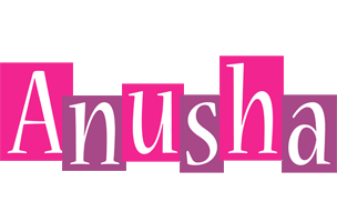 Anusha whine logo