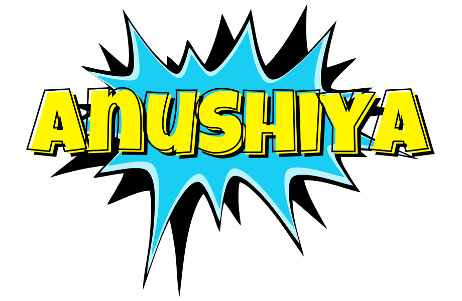 Anushiya amazing logo