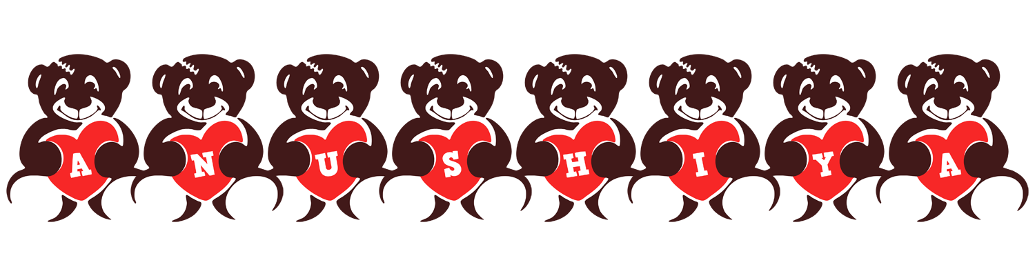 Anushiya bear logo