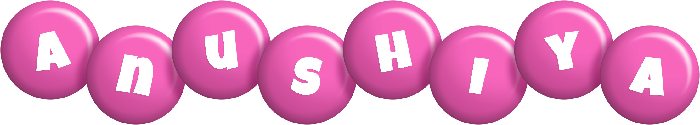 Anushiya candy-pink logo