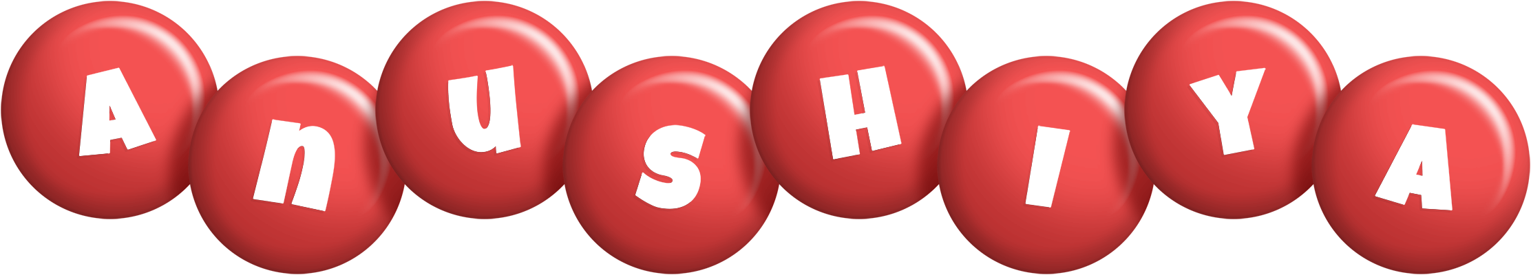 Anushiya candy-red logo