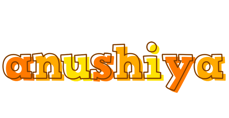 Anushiya desert logo