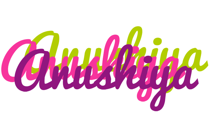 Anushiya flowers logo