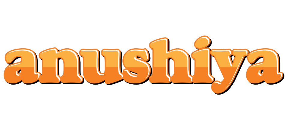 Anushiya orange logo