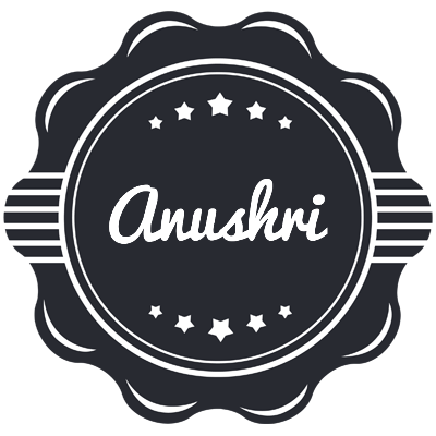 Anushri badge logo