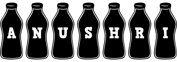 Anushri bottle logo