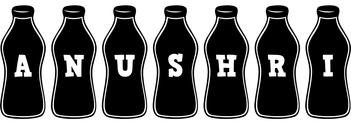 Anushri bottle logo