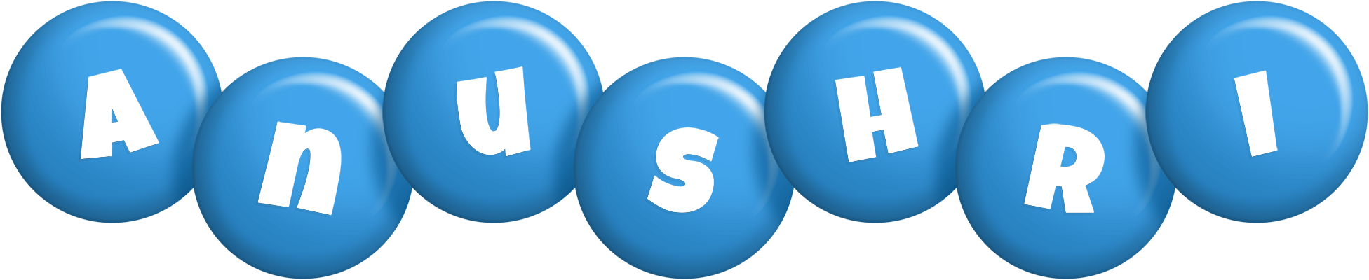 Anushri candy-blue logo